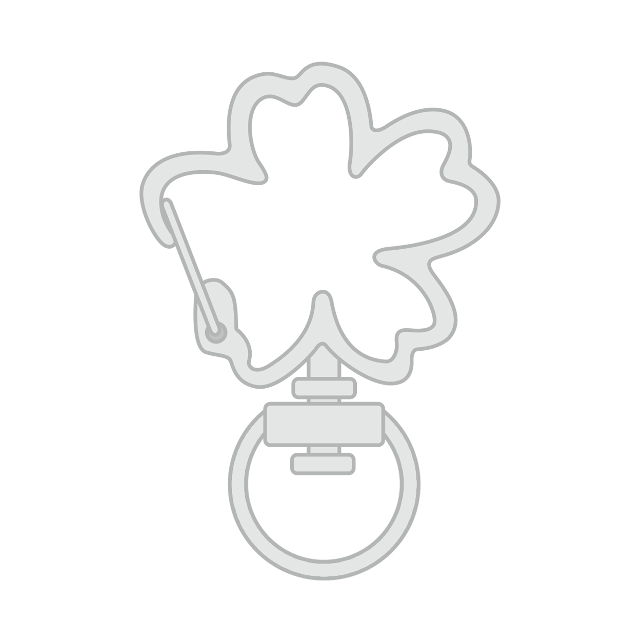 Sakura Hook Clasp