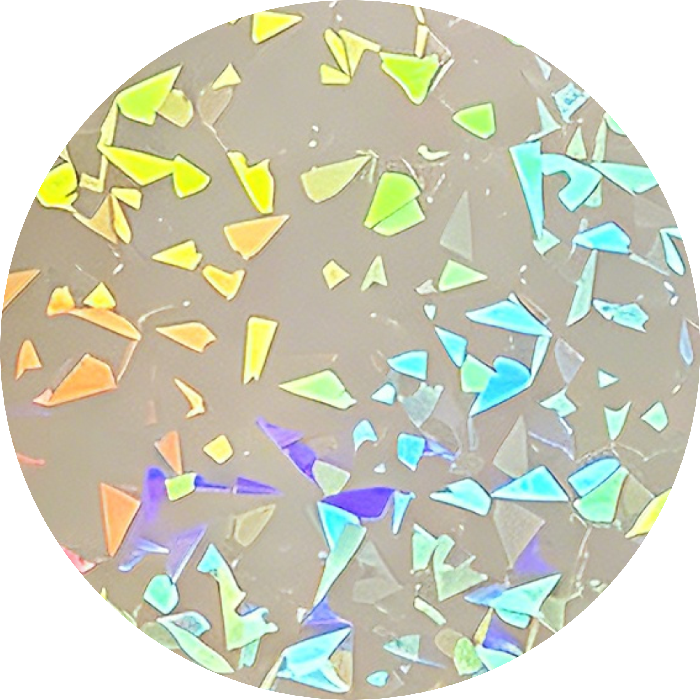Single-Sided Broken Glass