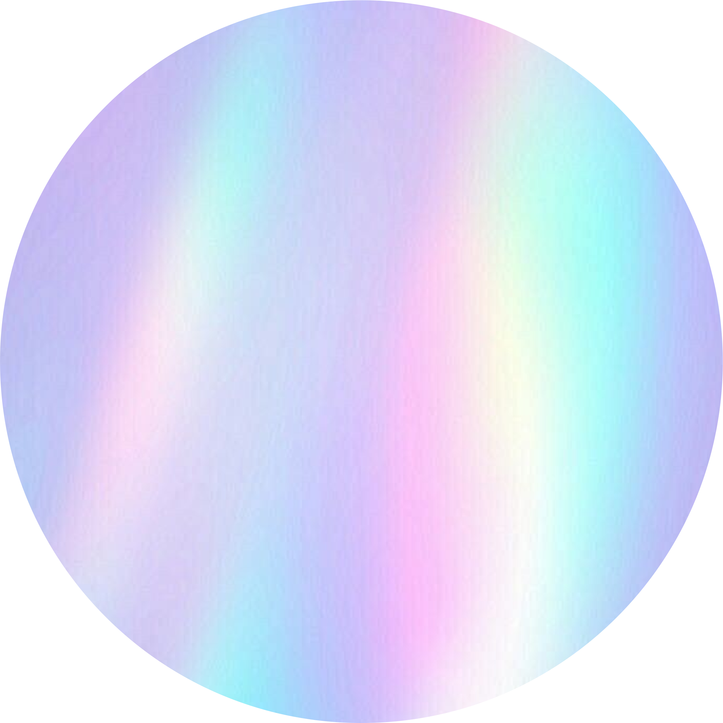 Double-Sided Rainbow Holo